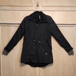 Mondetta Women's Collard  Long-Sleeved Jacket Black SZ M/M